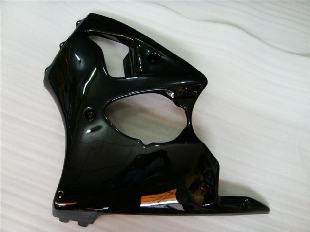 Lucido Nero Carene Moto Kawasaki ZX6R 2000-2002 Lucido Nero Carene Moto Kawasaki ZX6R 2000-2002