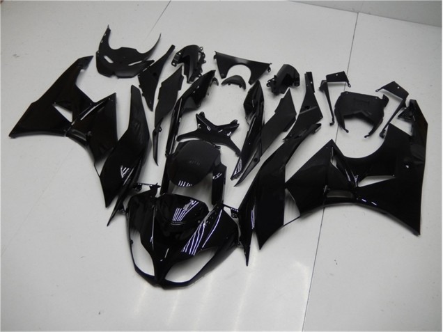 Lucido Nero Carene Moto Kawasaki ZX6R 2009-2012 Lucido Nero Carene Moto Kawasaki ZX6R 2009-2012