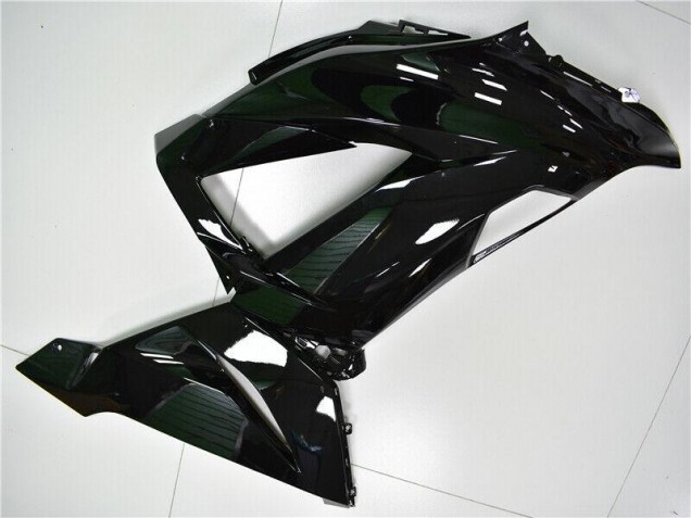 Lucido Nero Carene Moto Kawasaki ZX6R 2013-2018 Lucido Nero Carene Moto Kawasaki ZX6R 2013-2018