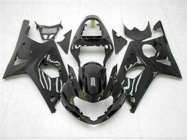 Lucido Nero Carene Moto Suzuki GSXR 1000 K1 2000-2002