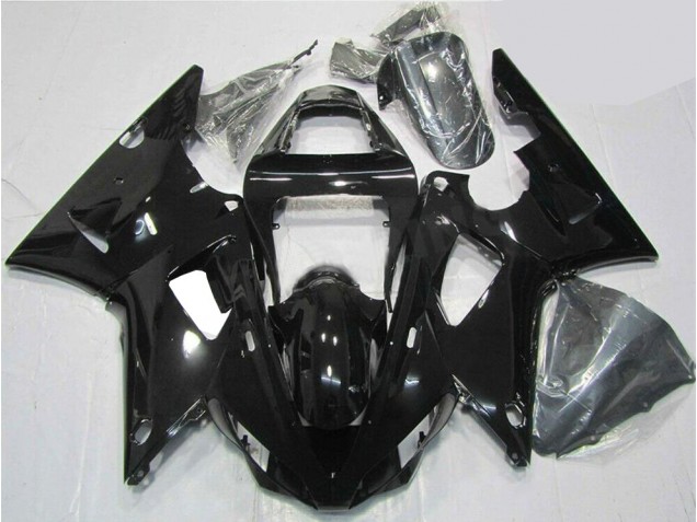 Lucido Nero Carene Moto Yamaha R1 2000-2001 Lucido Nero Carene Moto Yamaha R1 2000-2001