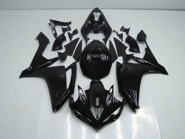 Lucido Nero Carene Moto Yamaha R1 2007-2008
