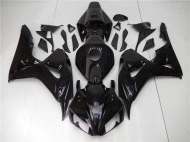 Lucido Nero Kit Carene Moto Honda CBR 1000 RR 2006-2007