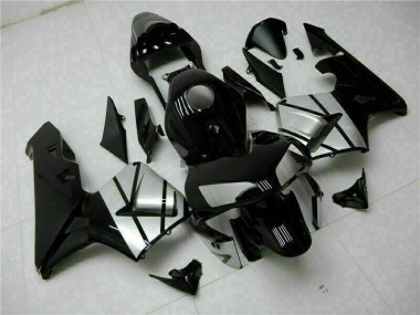 Lucido Nero Kit Completo Carenatura Moto ABS Honda CBR 600 RR 2003-2004