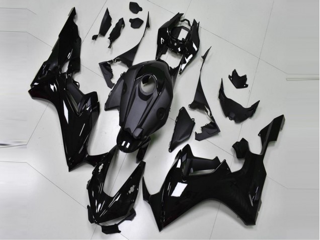 Lucido Nero Opaco Carene Moto Honda CBR 1000 RR 2017-2023 Lucido Nero Opaco Carene Moto Honda CBR 1000 RR 2017-2023