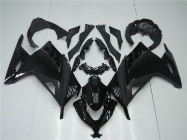 Lucido Nero Opaco Carene Moto Kawasaki EX300 2013-2016