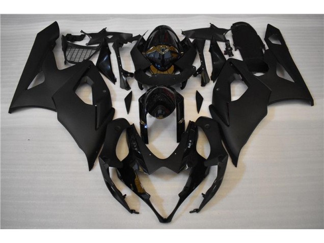 Lucido Nero Opaco Carene Moto Suzuki GSXR 1000 K5 2005-2006 Lucido Nero Opaco Carene Moto Suzuki GSXR 1000 K5 2005-2006