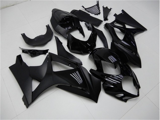 Lucido Nero Opaco Carene Moto Suzuki GSXR 1000 K7 2007-2008 Lucido Nero Opaco Carene Moto Suzuki GSXR 1000 K7 2007-2008