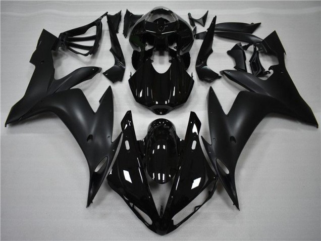 Lucido Nero Opaco Carene Moto Yamaha R1 2004-2006