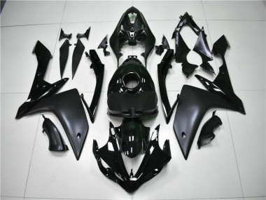 Lucido Nero Opaco Carene Moto Yamaha R1 2007-2008