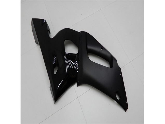 Lucido Nero Opaco Carene Moto Yamaha R6 1998-2002 Lucido Nero Opaco Carene Moto Yamaha R6 1998-2002