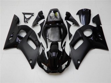Lucido Nero Opaco Carene Moto Yamaha R6 1998-2002