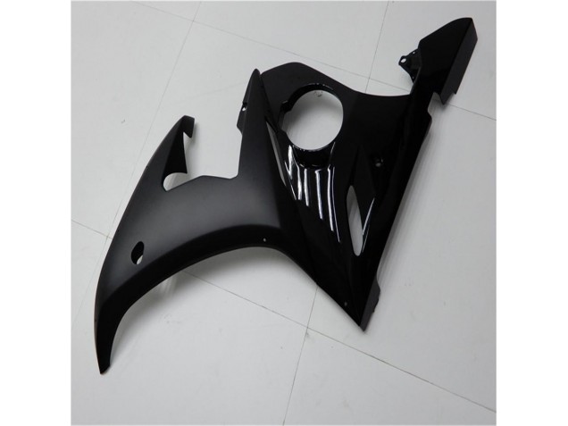 Lucido Nero Opaco Carene Moto Yamaha R6 2003-2005 Lucido Nero Opaco Carene Moto Yamaha R6 2003-2005
