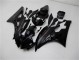 Lucido Nero Opaco Carene Moto Yamaha R6 2006-2007 Lucido Nero Opaco Carene Moto Yamaha R6 2006-2007