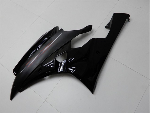 Lucido Nero Opaco Carene Moto Yamaha R6 2006-2007 Lucido Nero Opaco Carene Moto Yamaha R6 2006-2007