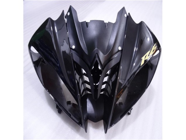 Lucido Nero Opaco Carene Moto Yamaha R6 2008-2016 Lucido Nero Opaco Carene Moto Yamaha R6 2008-2016