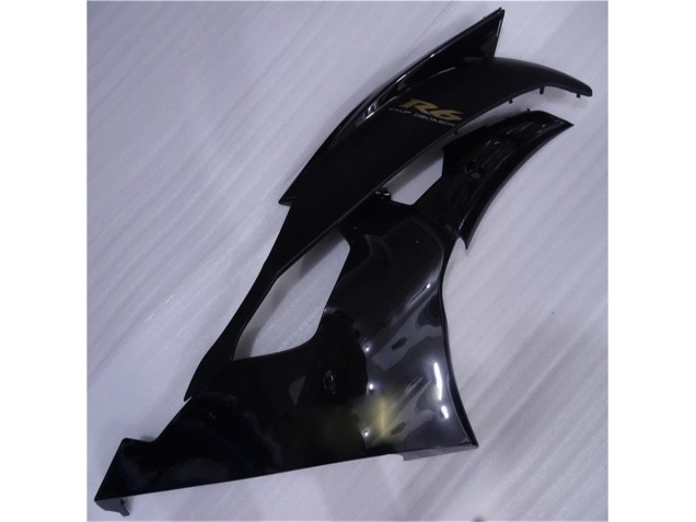 Lucido Nero Opaco Carene Moto Yamaha R6 2008-2016 Lucido Nero Opaco Carene Moto Yamaha R6 2008-2016