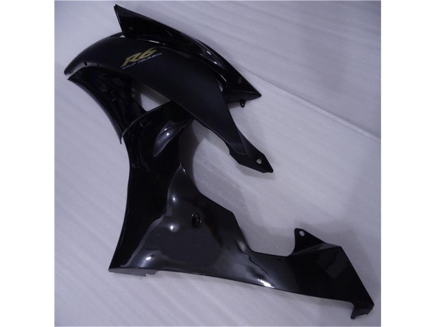 Lucido Nero Opaco Carene Moto Yamaha R6 2008-2016 Lucido Nero Opaco Carene Moto Yamaha R6 2008-2016