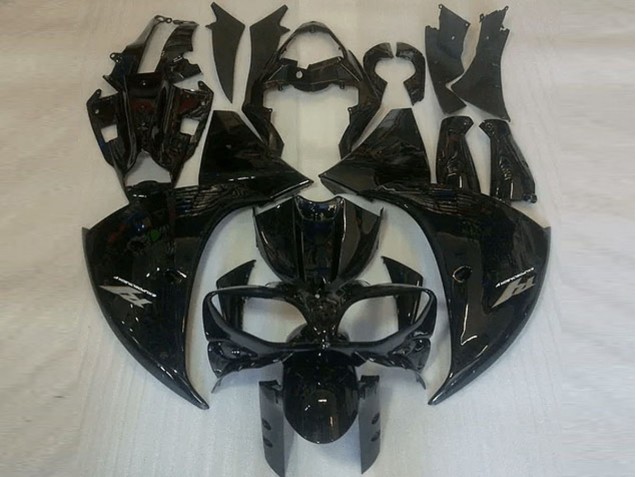 Lucido Nero Plastica Moto Yamaha R1 2009-2011 Lucido Nero Plastica Moto Yamaha R1 2009-2011