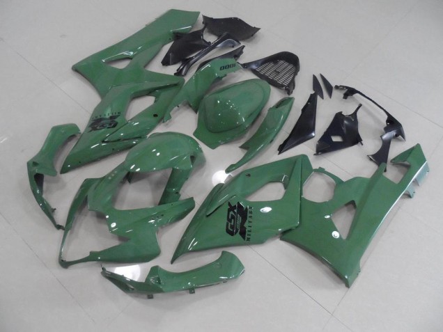 Lucido Verde Militare Carene Moto Suzuki GSXR 1000 K5 2005-2006 Lucido Verde Militare Carene Moto Suzuki GSXR 1000 K5 2005-2006