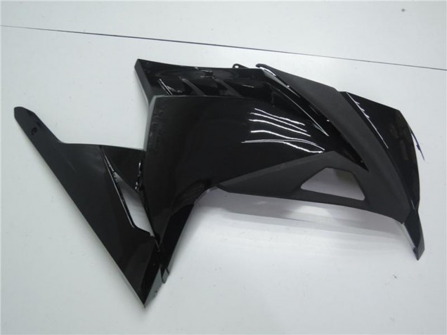 Carene Moto Kawasaki Ninja 300 EX300R 2013-2024 - Nero Lucido Nero Opaco