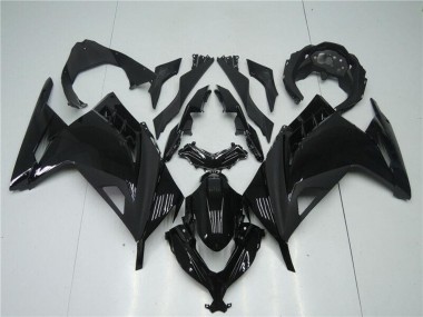 Carene Moto Kawasaki Ninja 300 EX300R 2013-2024 - Nero Lucido Nero Opaco Economici