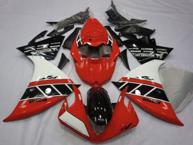 Carena Moto Yamaha R1 2012-2014 - Rosso Bianco Nero Lucido Economici