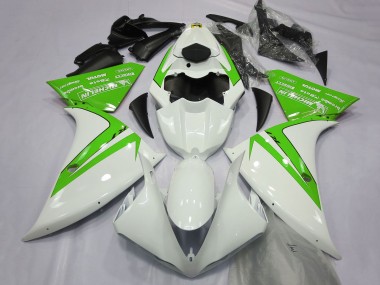 Carena Moto Yamaha R1 2012-2014 - Bianco Verde Economici