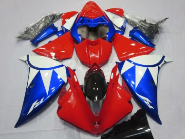 Carena Moto Yamaha R1 2012-2014 - Bianco Rosso Blu Nero Economici