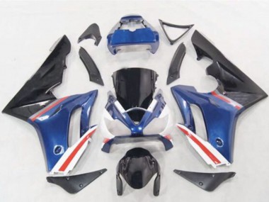 Carena Moto Triumph Daytona 675 2006-2008 - Blu Bianco Rosso Nero Lucido Economici