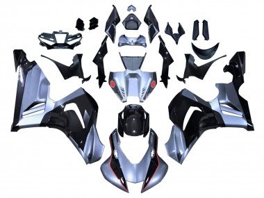 Carena Moto Honda CBR1000RR-R 2020-2023 - Argento Nero Lucido Economici