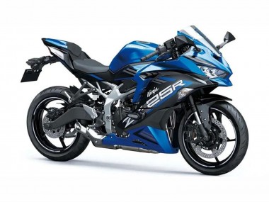 Carena Moto Kawasaki ZX25R ZX-25R 2019-2025 - Blu Bianco Nero Opaco Economici