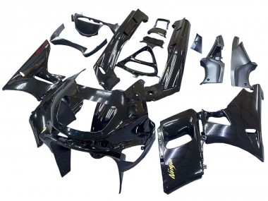 Carena Moto Kawasaki ZZR600 1998-2003 - Nero Lucido Oro Ninja Economici