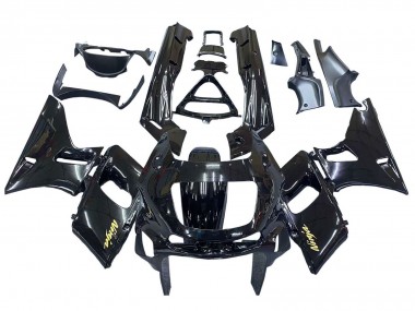 Carena Moto Kawasaki ZZR600 1998-2003 - Nero Lucido Oro Ninja Economici