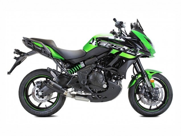 Carena Moto Kawasaki Versys 650 2015-2021 - Verde Nero