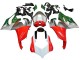 Carena Moto Ducati Panigale V2 2020-2024 - Argento Rosso Verde