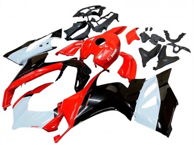 Kit Carena Moto Ducati Panigale V2 2020-2024 - Bianco Rosso Nero Lucido Economici