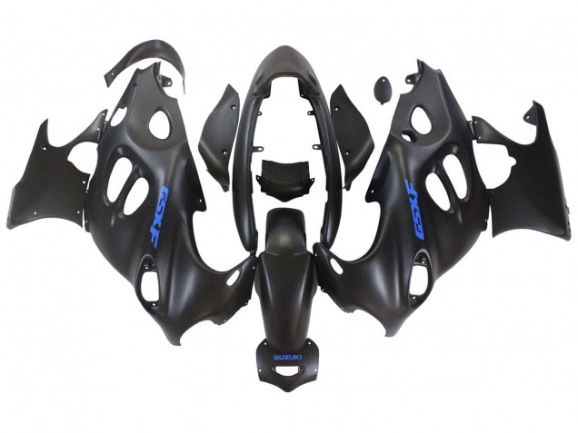 Carena Moto Suzuki GSX600F/GSX750F 2004-2006 - Nero Opaco Blu Logo