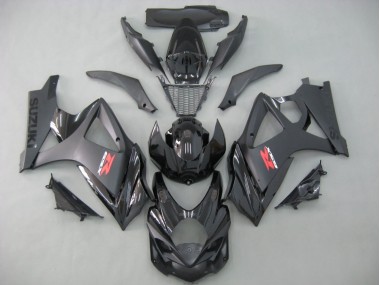 Carena Moto Suzuki GSXR 1000 2007-2008 - Nero Opaco Nero Lucido Economici