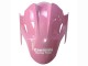 Carena Moto Kawasaki Ninja 400 2018-2024 - Rosa Nero Opaco Honeycomb