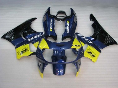 Carena Moto Honda CBR900RR 893 1994-1995 - Blu Giallo Nero Lucido Economici