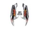 Carena Moto Honda CBR900RR 893 1994-1995 - Argento Arancia Nero Lucido