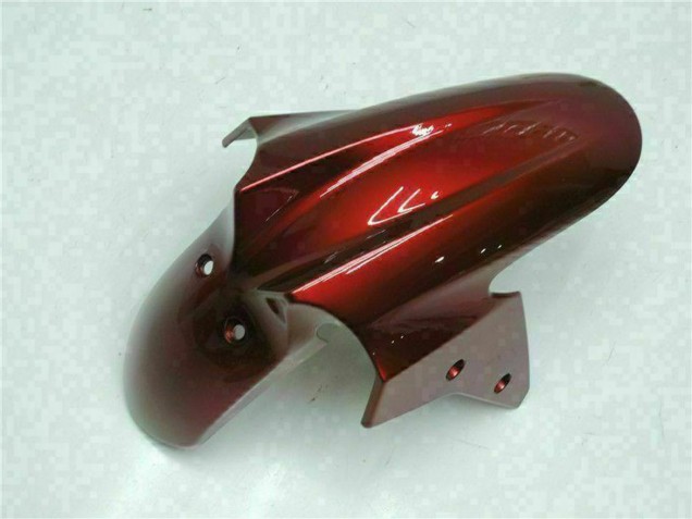 Carene Moto Kawasaki EX250 2008-2012 - Nero Lucido Rosso Bordeaux