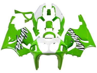 Carena Moto Kawasaki ZX7R 1996-2003 - Bianco Verde Economici