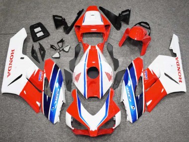 Carena Moto Honda CBR1000RR 2004-2005 - Bianco Rosso Blu HRC Economici