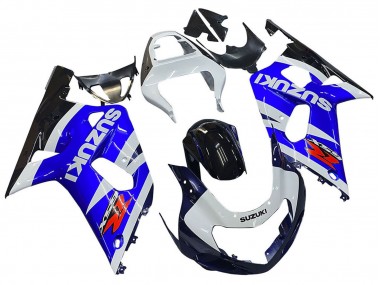 Carena Moto Suzuki GSXR 600 / GSXR 750 2001-2003 - Blu Bianco Nero Lucido Rosso Economici