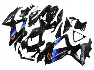 Carena Moto Suzuki GSXR 600 / GSXR 750 2008-2010 - Nero Lucido Blu Economici