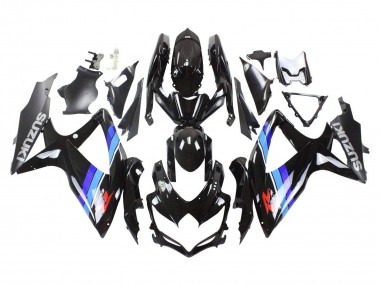Carena Moto Suzuki GSXR 600 / GSXR 750 2008-2010 - Nero Lucido Blu Economici