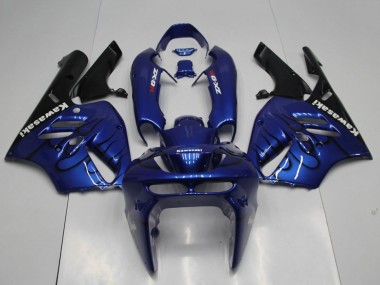 Carene Moto Kawasaki ZX9R 1994-1997 - Blu Nero Fiamma Economici