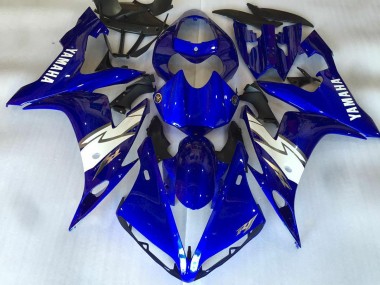 Carene Moto Yamaha YZF R1 2004-2006 - Blu Bianco Economici